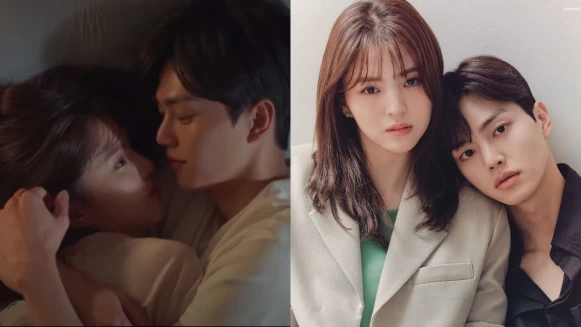 Netflix 宋江、韓韶禧《無法抗拒的他》最強CP誕生！親暱相擁，想戀愛的她VS不想戀愛的男人，誰先投降？