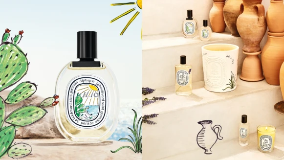 diptyque 60週年第三波限量夏日系列,仙人掌果香的暖陽香水、有乾燥薰衣草的香醋之水、檸檬草香氛蠟燭必收推薦