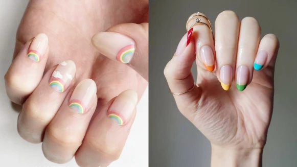 彩虹美甲15款範本推薦!不只指尖繽紛多彩,也讓世界更友善