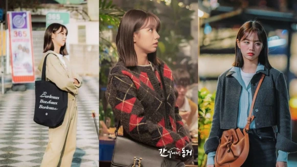 《我的室友是九尾狐》惠利穿搭行頭太驚人！把韓國大學生最愛Loewe、Burberry包包背出場，也有平價款的托特包