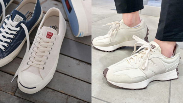 奶茶、奶白色系球鞋！搜羅New Balance 327、Vans Old Skool等5雙日韓小姊姊才有的仙氣球鞋