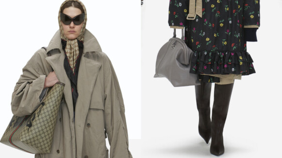 這不是Gucci！Balenciaga 2022春季大秀：Gucci「BB」老花包、全新輪廓沙漏包…6大亮點帶你看