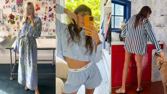 睡衣也要穿得美美的！短袖套裝、絲緞洋裝、開襟罩衫…精選超過15款時髦家居服推薦（附售價＋購買連結