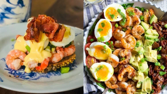 高蛋白低脂餐—太陽蛋蝦仁拌豆腐食譜，無敵美味一口吃下後會欲罷不能！