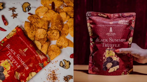 《大發不動產》張娜拉也愛吃！Aroma Truffle推出新口味「麻辣黑松露洋芋片」，頂級追劇零食就是它