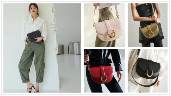 Charles &amp; Keith官網超人氣高CP值馬鞍包回歸！就連許路兒、YOYO都在背的小CK絕美質感包款，最終限時補貨，錯過漏收就太可惜啦！