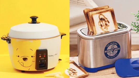 6大「療癒系家電」陪你居家練廚藝！迪士尼控必收唐老鴨烤麵包機、小熊維尼電鍋，還能自己做懷舊刨冰