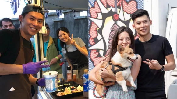 浪漫地中海出發的旅行餐車！方俞、君毅和超萌小柯基 將夢想「玩」成工作