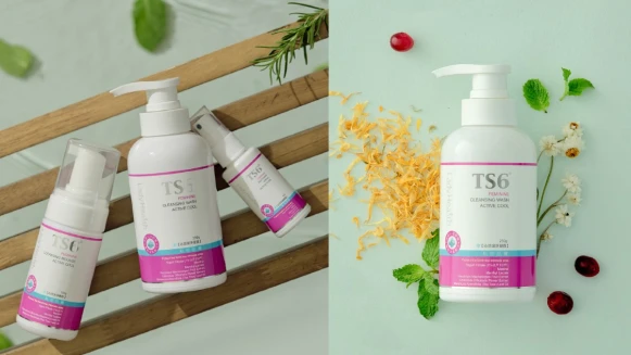 要求投資報酬率高的小資女們請下手TS6沁涼潔淨凝露！身體跟私密處都能用，還加入薄荷&amp;茶樹～今夏溫度飆40度也不怕，保證暢快舒爽！ 