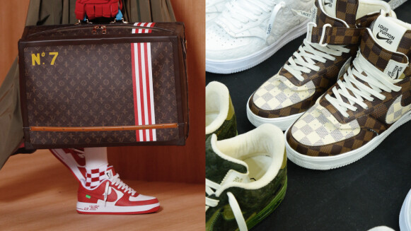 球鞋迷注意！Nike再度登上精品時裝大秀，聯手LV一口氣推出21雙老花Air Force 1