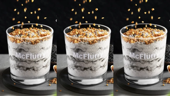 麥當勞冰炫風有新口味了！全新「蕎麥芝麻冰炫風」限時登場，濃郁芝麻+酥脆「黃金蕎麥」脆粒口感升級