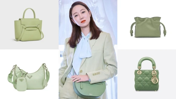 夏日吸睛系「酪梨牛奶」包包推薦！盤點CELINE、Burberry、Prada…超過5款精品包，增添一抹小清新