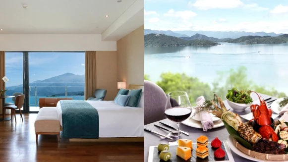 雲品溫泉酒店打造「防疫桃花源」！獨享一層一戶Villa私密空間、飽覽日月潭湖光山色，還有專屬管家服務