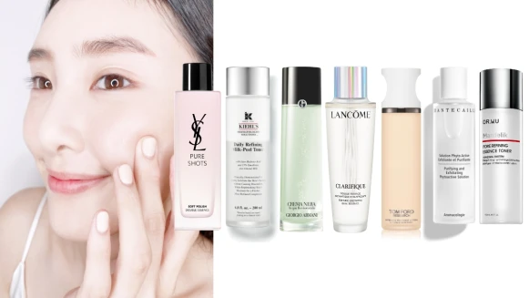 酸類化妝水7款推薦+用法教學！香緹卡、TOM FORD、YSL仙女水、蘭蔻極光水、Kiehl’s牛奶水、GA綠水、Dr.Wu…用擦的溫和代謝角質，毛孔人必備