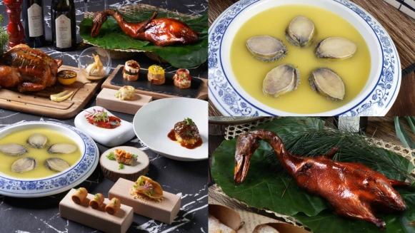 一次摘六星！頤宮、大三元、LONGTAIL跨界打造最強外送美食「米其林六星饗宴」，招牌先知鴨在家就能吃