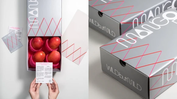 芒果禮盒也能很尊榮！「Mangology銀盒系芒果禮盒」限量300盒開賣，找來金鐘獎視覺設計打造時髦包裝