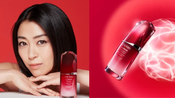 只要三天，肌膚就像做完電波！全新資生堂小紅瓶＃電波精華一抹開啟肌底微循環，宇多田光親身見證三天找回年輕彈潤亮
