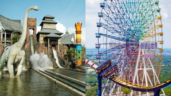 全台5大樂園7/13起微解封！六福村高標降人流至10%、麗寶樂園設置「國家級智慧防疫門」無接觸消毒