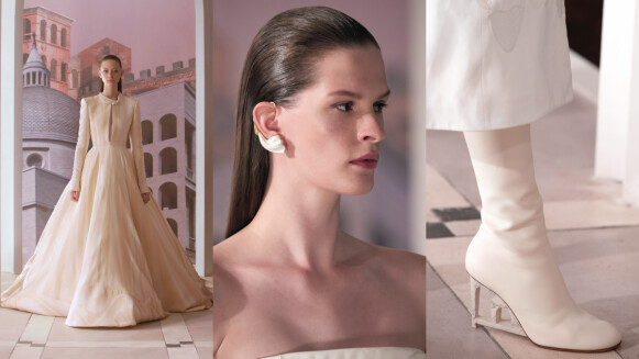 Fendi 2021秋冬高訂服系列！翻開羅馬歷史時間軸，大理石雕刻幻化為絕美服裝、飾品設計