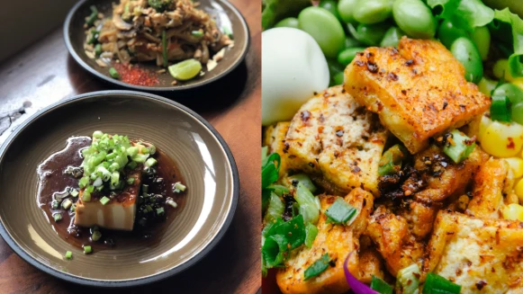 3道低脂豆腐料理食譜!香烤豆腐/蝦仁絲瓜野菇豆腐煲/醬拌荷包蛋豆腐來了