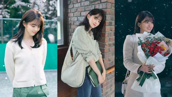 《無法抗拒的他》最美小三韓韶禧變成純情大學生！取經大學TEE、西裝外套、碎花洋裝…包辦四季的日常穿搭