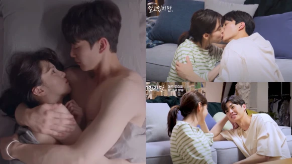 《無法抗拒的他》宋江、韓韶禧 瘋狂「啵啵」好浪漫，幕後花絮竟然看起來更色？！根本可以原地交往！