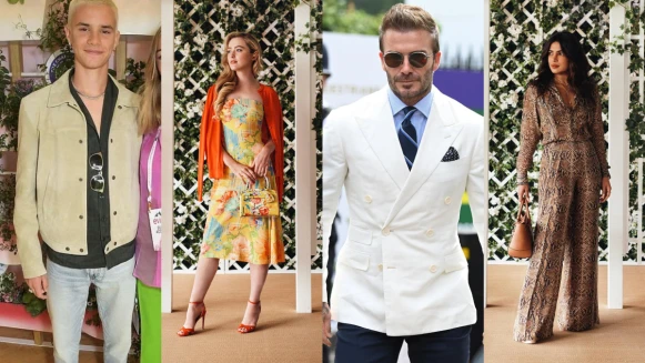 Romeo Beckham 成為 David Beckham 「貝克漢經典造型」接班人？盤點 2021 溫布頓網球公開賽名人穿搭