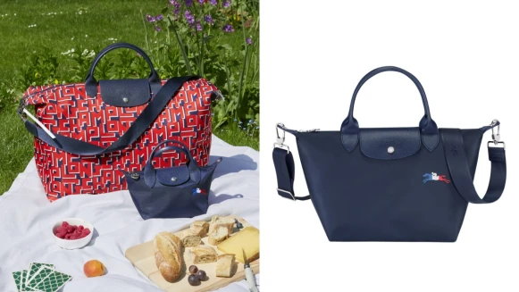 Lonchamp熱賣尼龍包Le Pliage®換上法國國旗配色！2大系列包款、售價全都整理給你