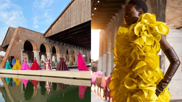 重磅邀請17藝術家參與！Valentino 2021秋冬高訂大秀在浪漫水都威尼斯打造無比精彩的時尚饗宴