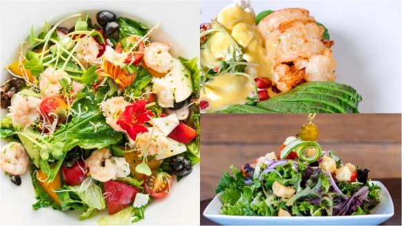 夏天的滋味！低脂高蛋白的泰式酸辣蝦球沙拉，做法簡單、清爽又好吃！