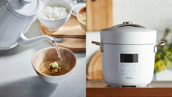 秒殺壓力鍋出新色！日本Re・De推純白壓力鍋、熱水壺，不只外觀超美，還能讓下廚煮飯更輕鬆
