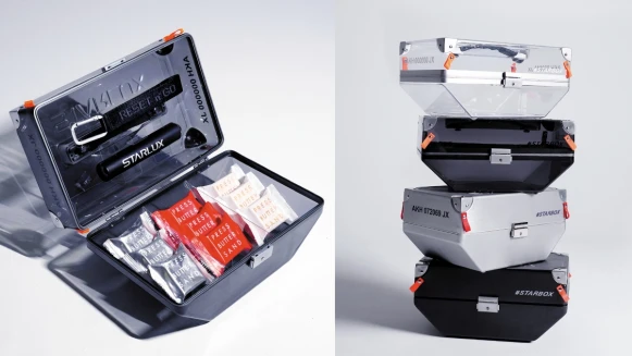 星宇航空「太空系中秋節禮盒」更潮了！透視感設計帥氣破表，月餅還是東京人氣甜點Press Butter Sand