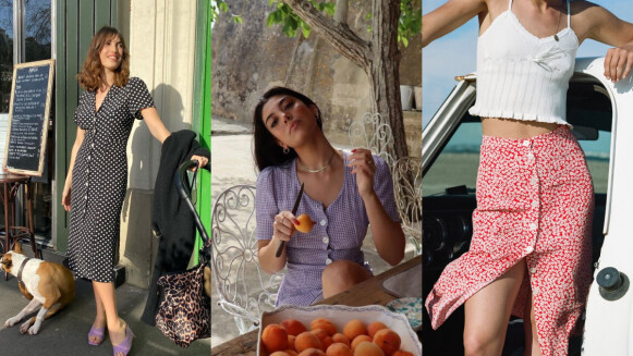 H&amp;M折扣季6件精選服飾推薦！小碎花洋裝、短版上衣，打造部落客Jeanne Damas法式浪漫穿搭