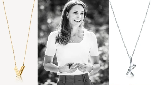 字母項鍊凱特王妃也愛！同款與Tiffany、LV、CELINE、Chloé精品輕奢入門推薦，萬元起即可收