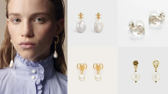2021七夕情人節禮物推薦！珍珠系耳環持續夯LV、Chanel、Valentino、Dior…超過10款氣質、優雅的精品耳環盤點