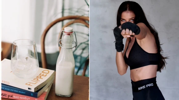 營養師親授3道高纖豆漿餐+專業教練的6組爆汗訓練 每天10分鐘，回歸輕盈更有感！