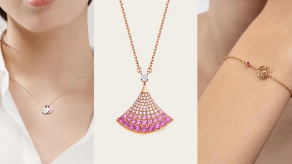 情人禮物女友「粉紅色」珠寶首飾特搜：Tiffany、寶格麗項鍊、Piaget手鏈、Cartier耳環、Chanel限量手錶...八款推薦