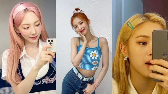 2021夏天髮型範本!來看Oh My Girl、ITZY、太妍、IU的髮飾搭配,放到頭上立刻幫造型加分