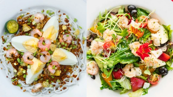 低卡蛋白質爆炸餐—“黑胡椒玉米蝦仁涼拌水煮蛋”鮮嫩爽口，簡單4步驟就能完成！