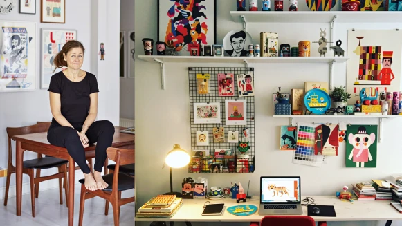 瑞典插畫家 Ingela P. Arrhenius ,以繽紛用色、簡單形狀和熱鬧的角色攻佔兒童的世界,也療癒撫慰了大人的生活