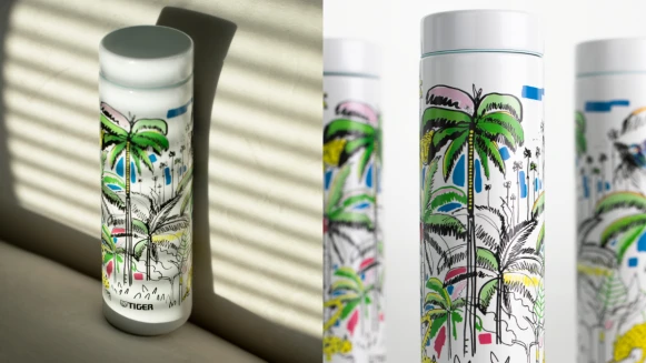 日本虎牌Tiger第二波聯名商品必收！攜手精品御用藝術家打造時髦保溫保冷杯瓶，全球限量三千支