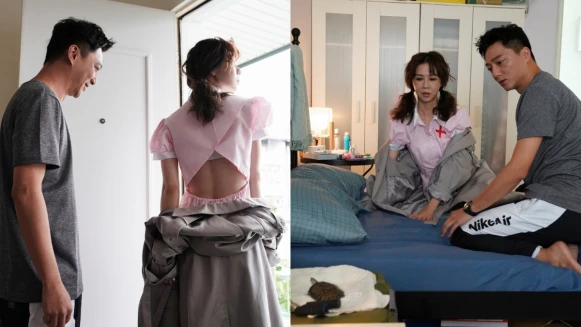 雷/《俗女養成記2》謝盈萱扮小護士!制服誘惑藍葦華 寵物龜抬頭在暗示?