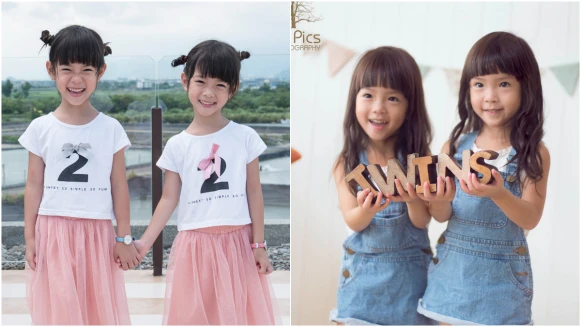 ZARA欽點兒童網紅模特！蘋果&amp;西打，小清新國民雙胞胎姐妹