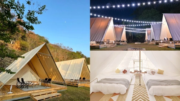 2021台中豪華露營「蟬說：山中靜靜」景觀太無敵！星空下烤棉花糖好幸福