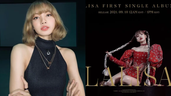 BLACKPINK Lisa 首張SOLO單曲 9月10日正式登場!絕美長辮+紅色禮服,夏日女王即將來襲!