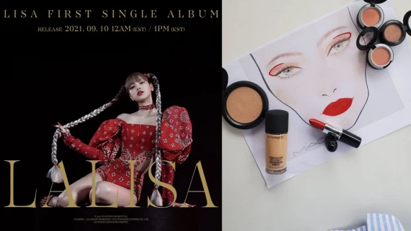 Lisa要回歸了!吸睛紅線妝、氣勢唇是M.A.C這支新唇膏,彩妝師公開清單