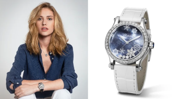 The Ture Freedom！蕭邦Happy Diamonds珠寶系列，將自由快樂真意幻化為璀璨閃亮印記的珍貴印記。 