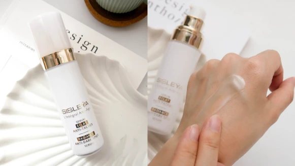 史上最強打光神器，肌膚重現高級粉紅鏡面光！Sisley抗皺活膚御緻粉燦極光精華一滴濾鏡全開，殿堂級保養神作，難怪貴婦團指定全套打包啊~