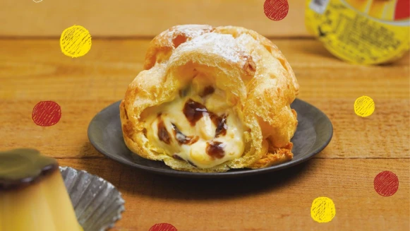 beard papa限量「布丁泡芙」只賣一個月，4種獨家外皮口感超療癒