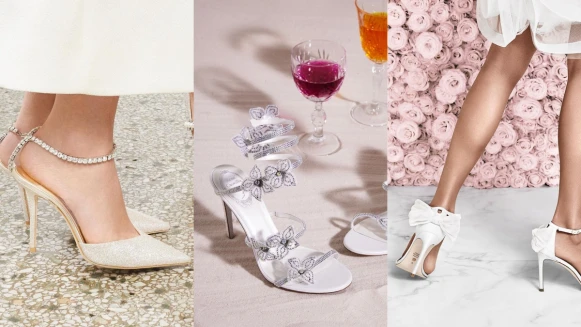 2021白色系精品婚鞋推薦！Jimmy Choo、Roger Vivier...8雙宛如藝術品般的絕美婚鞋